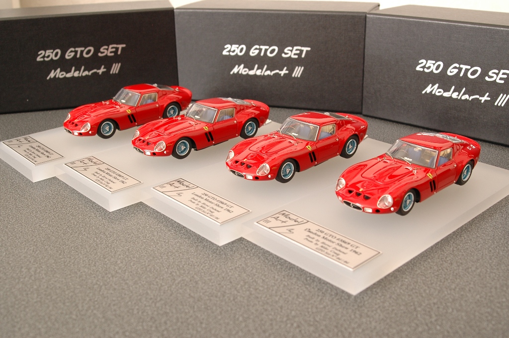 Modelart111 250 GTO Set : #3869 London Motor Show 1962